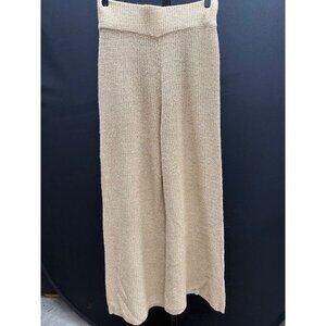 Mod Ref Tan Wide Leg Acrylic Pants